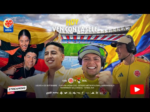 🔴 Colombia VS Bolivia | EN VIVO - Clasificatoria a la Copa del Mundo 2026