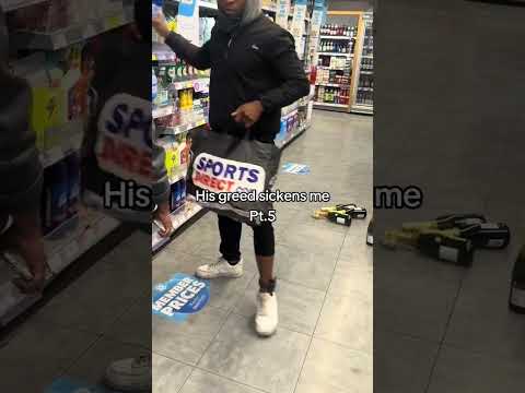 Repeated offender & shoplifter with ankle electronic monitor tag shoplift again from Tesco, London