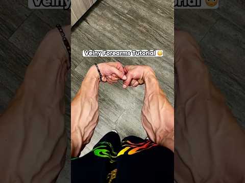 Veiny Forearms Tutorial 😈 [2024]  #veins #handgripper #amazonfinds
