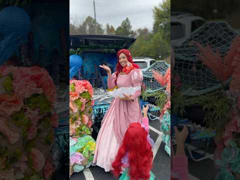 FIRST PLACE! 🥇 #disney #ariel #thelittlemermaid #diy #littlemermaid #disney #trunkortreat