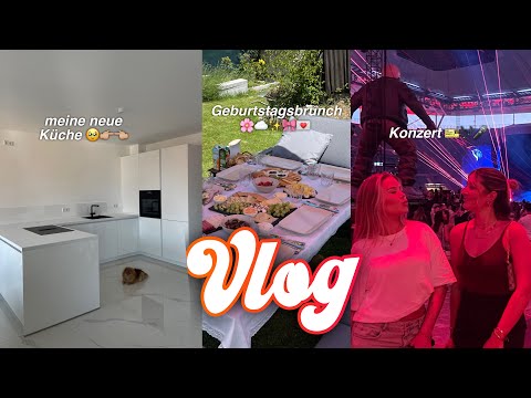 VLOG: Wohnungsupdate, Melissas Geburtstag, Konzert…