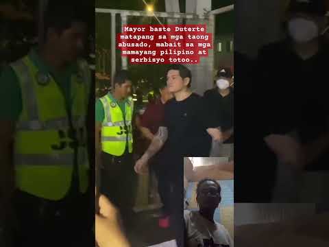 may malasakit sa bayan Ang mga Duterte..