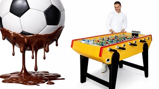 Chocolate Foosball!