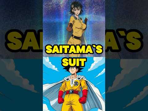The Secret Behind Saitama's Ultra Strong Suit #animeanxiety #onepunchman