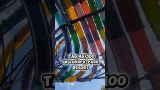 Tag 45 von 100 im Europa-Park Resort 🎢 #europapark #freizeitpark #coaster #achterbahn #amusementpark