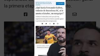 Qué pasa si Gaibor anota un gol en Barcelona SC vs Emelec | LigaPro Ecuador 2023