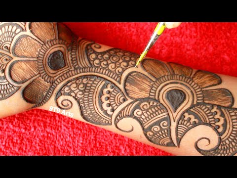 Unique & stylish front hand mehndi design | easy mehndi design | mehndi ka design | #mehndi