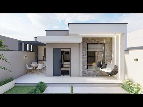 Casa pequena e aconchegante | TERRENO 7x12 m |