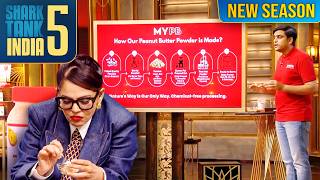 बैठे-बैठे कैसे बनता है Fat-Free Peanut Butter | Shark Tank India S5 | Male Entrepreneurs