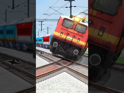 Humsafar Express Derailed – Train Overturned at curve #train #railway