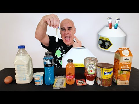 Centrifugué alimentos con una MÁQUINA de LABORATORIO… ¿Qué PASÓ?