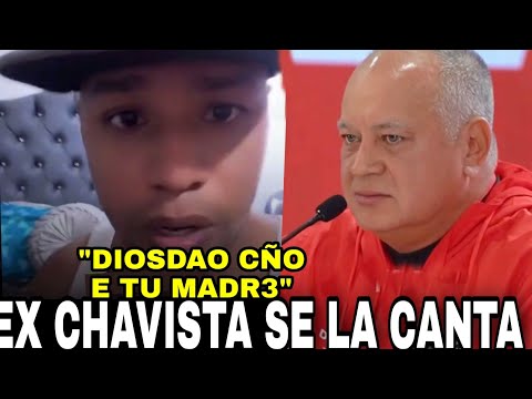 EX CHAVISTA LE ENTRA A DIOSDADO CABELLO DICE SI VUELVE A VENEZUELA DIOSDAO LE VA QUITAR TODO