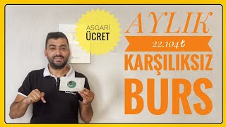 KARŞILIKSIZ BURS -AYLIK 22.104₺ BURS(DERİ & TEKSTİL MÜHENDİSLİĞİ - AYAKKABI TASARIMIVE ÜRETİMİ BURSU