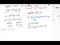 Extraneous Solutions and Radical Equations