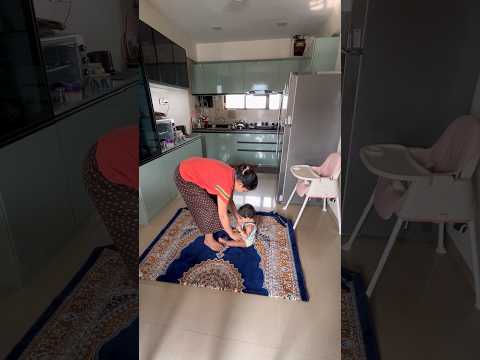 एकटीने बाळ सांभाळून कशी करते मी माझ्या दिवसाची सुरुवात? #ytshorts #viral #dailychores #dailychores