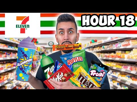 I Ate ONLY 7-Eleven Food For 24 HOURS