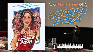 LICORICE PIZZA - Q&A w/ actor Alana Haim on 12/11/21