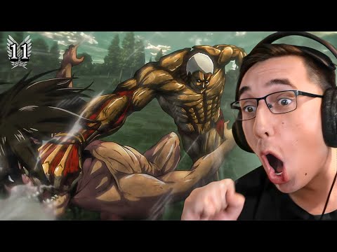 Eren VS The Armoured Titan -  Attack on Titan Season 2 Episode 7 & 8 REACTION!
