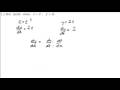 Derivatives and Parametric Equations