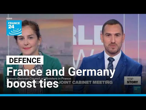 YouTube video thumbnail: France and Germany Boost Defense Ties Amid Global Tensions