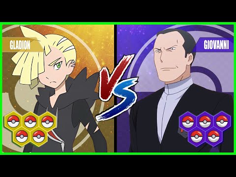 Pokémon Battle Pedia: Gladion Vs Giovanni (Team Rocket)