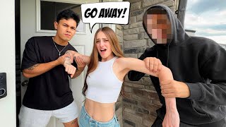 Stalker Followed My Girlfriend Home… (Caught on Camera)