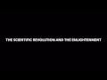 Enlightenment and Scientific Revolution Concepts