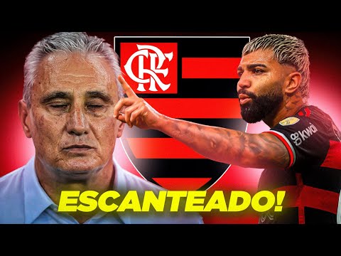 Tite escanteia Gabigol após empate do Flamengo com o Vasco