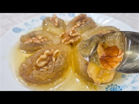 مربى الباذنجان ألذ مربى وسر اللون الذهبي