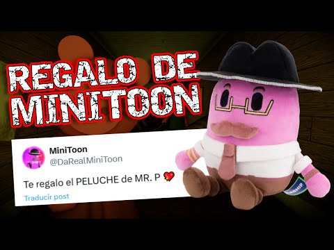 MINITOON te REGALA el PELUCHE de (MR. P) 😱 PIGGY ROBLOX #roblox #piggy #update