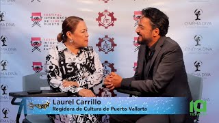 Entrevista a la Regidora Laurel Carrillo para el programa de tv "Teleritmo V" en Montreal.