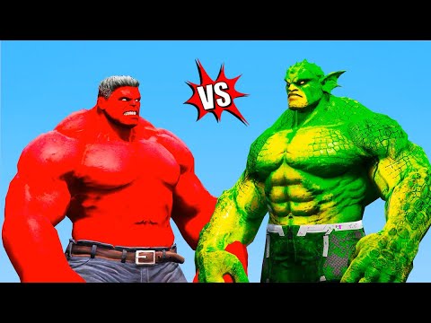 Red Hulk vs. Abomination: Knockout Battle!