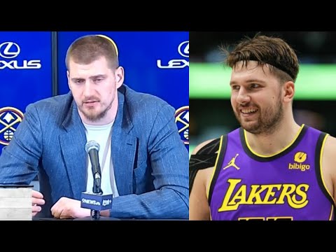 Nikola Jokic reacts to Luka Doncic trade to Lakers "nobody expected it especially him"