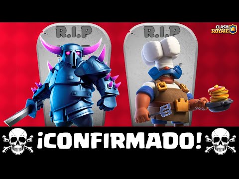 R.I.P PEKKA y COCINERO 💀 CAMBIOS de BALANCE DEFINITIVOS - Noticias Clash Royale Season 68