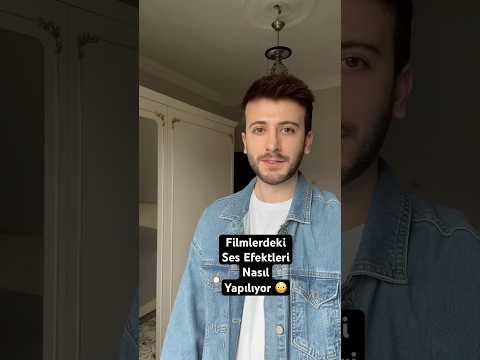 Filmlerdeki ses efektleri nasıl yapılıyor