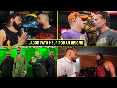 Roman Reigns & Jacob Fatu Destroy Seth Rollins & Bronson Reed At WWE Raw 2025 | John Cena vs CM Punk