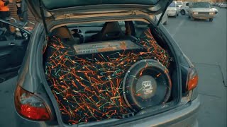 Big subwoofer🔊 perfect setup🔥❌ Installing a 400 amp mechman alternator❌#caraudio#speaker#jbl#sundown