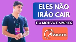 Esses DOIS TEMAS não irão cair na REDAÇÃO do ENEM 2025