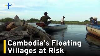 YouTube video thumbnail: Climate Change Threatens Cambodia’s Floating Villages