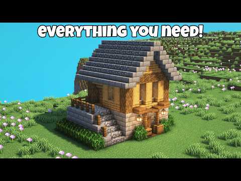 Minecraft Starter Survival House🏠