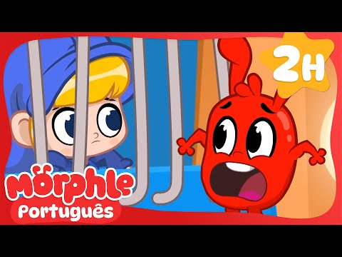 Mila na Prisão 🚔👧❗ | Maratona do Morphle! | Desenhos Animados Infantis em Português