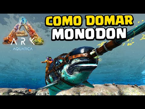 DOMANDO O MONDON - ELE É BOM DEMAIS! - ARK AQUÁTICA