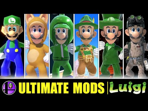 Luigi Mods in SMASH ULTIMATE!