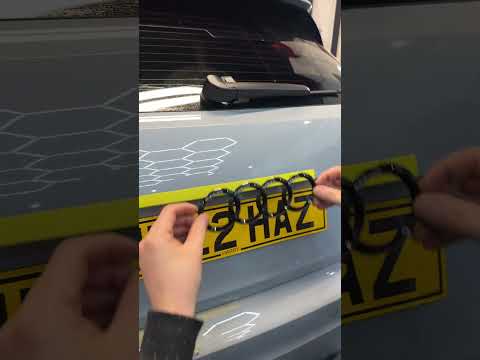 Replacing badges with black ones! #satisfying #asmr #satisfyingvideo #asmrsounds #asmrcommunity