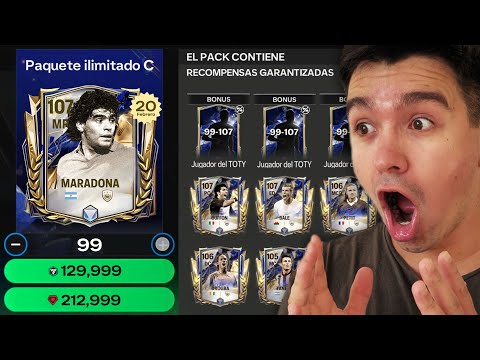 FC MOBILE TOTY pero con 200,000 GEMAS