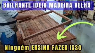Estão Cobrando Caro para Ensinar a Fazer Uma Mesa Assim! Mais Vou te Ensinar de Graça #craft#wood