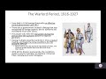 Chinese Political Movements and Warlord Era