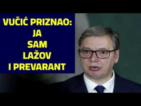 HITNO SAOPŠTENJE - OVO SU POSLEDNJI HISTERIČNI ISPADI POLUDELOG SRPSKOG DIKTATORA!