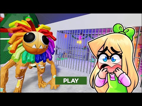 ESCAPE MUTANT 🌈 YARNABY POPPY PRISON RUN ESCAPE [OBBY]