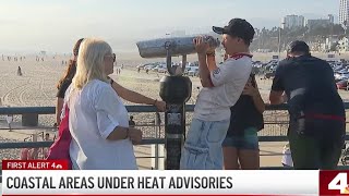 Heat advisory in effect in SoCal coastal areas